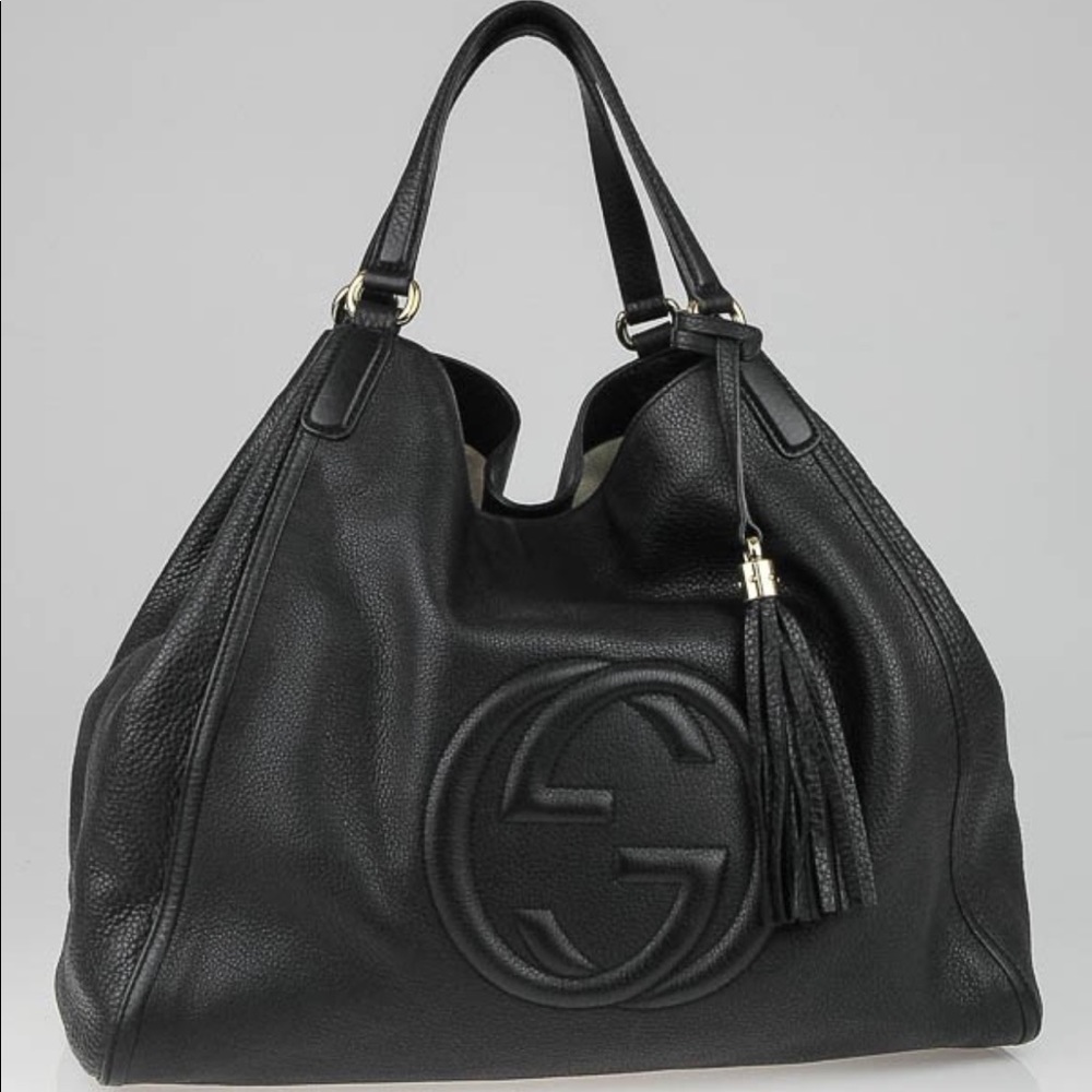 Gucci Soho Large Black Tote